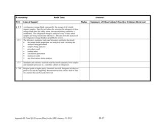 Appendix H Audit Checklists for the Nevada Brownfields Program - Nevada, Page 19