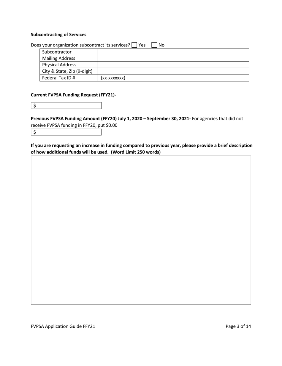 Fvpsa Application Guide - Nevada, Page 3