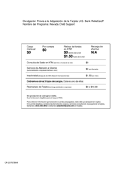 Formulario 4000-EC/S Solicitud De Manutencion De Los Hijos - Nevada (Spanish), Page 3