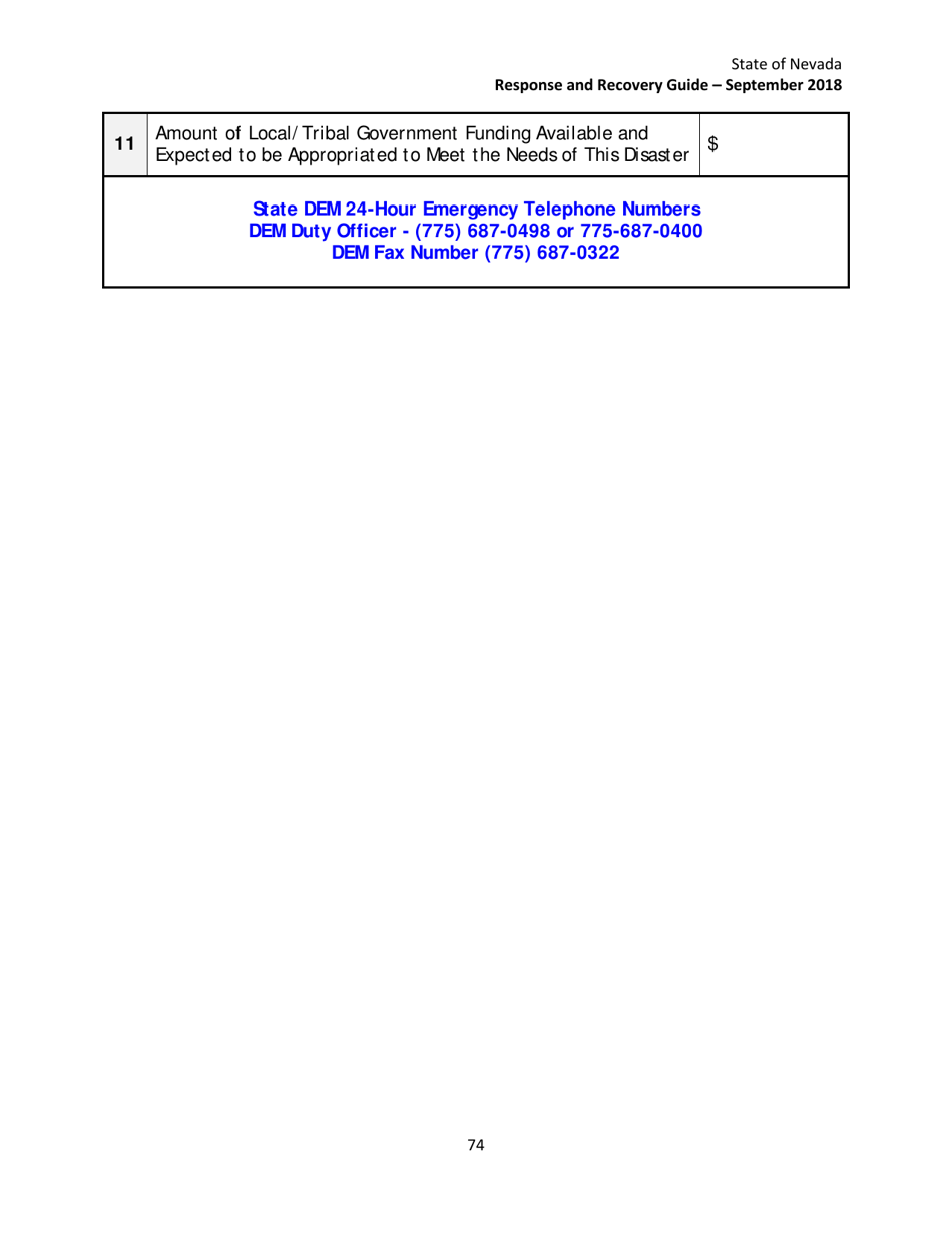 Rapid Damage Assessment Report - Nevada, Page 3