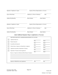 Form 924LA Agricultural Use Assessment Application - Nevada, Page 6