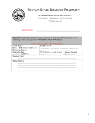 Application for Veterinarian Authority to Dispense Drugs - Nevada, Page 4