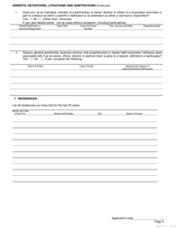 Application for Non-practitioner Dispensing Site Owners - Nevada, Page 5