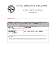 Controlled Substance Application - Nevada, Page 5