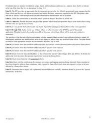 Application for Permit to Operate Flame Effects Inside State-Owned Buildings and Outdoors on State-Owned Property Before a Proximate Audience - Idaho, Page 2