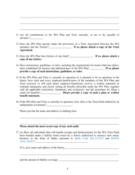 Form SFP-1 Exhibit A Application for Registration of Joint Public Agency Self-funded Health Care Plan - Idaho, Page 4