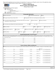Uniform Application for Business Entity License/Registration - Idaho, Page 2