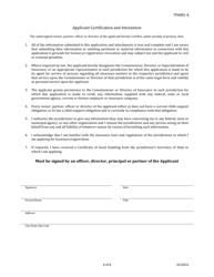 Form TPA001-A Home State Third Party Administrator License Application - Idaho, Page 6