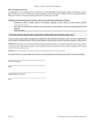 Appendix A Insurance Agent (Producer) Disclosure for Annuities - Idaho, Page 2