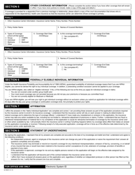 Idaho Individual Application for Enrollment Outside of the Idaho Exchange - Idaho, Page 3