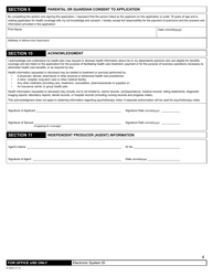 Idaho Individual Application for Enrollment Outside of the Idaho Exchange - Idaho, Page 4
