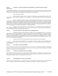 Form A Statement Regarding the Acquistion of Control of or Merger With a Domestic Insurer - Idaho, Page 2