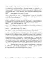 Form A Statement Regarding the Acquistion of Control of or Merger With a Domestic Insurer - Idaho, Page 3