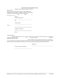 Form C Summary of Registration Statement - Idaho, Page 2