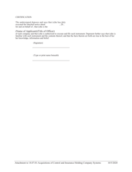 Form D Prior Notice of a Transaction - Idaho, Page 4