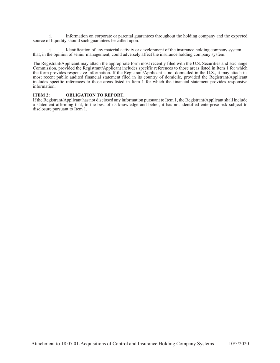 Form F Enterprise Risk Report - Idaho, Page 2