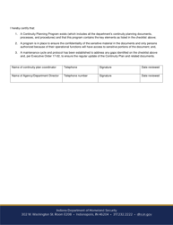 Continuity of Operations (Coop) Plan Review - Indiana, Page 8