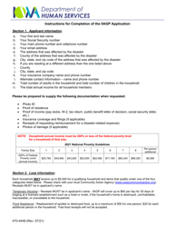 Form 470-4448 Iowa Individual Disaster Assistance Grant Program (Iiagp) Application - Iowa, Page 3