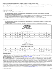 VA Form 22-5495 Dependents&#039; Request for Change of Program or Place of Training, Page 4