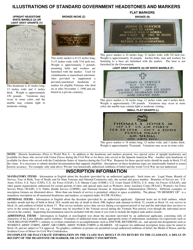 VA Form 40-1330 Claim for Standard Government Headstone or Marker, Page 2