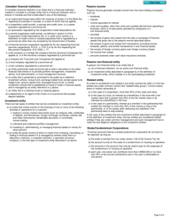 Form RC521 Declaration of Tax Residence for Entities - Part Xix of the Income Tax Act - Canada, Page 6