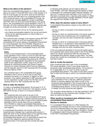 Form RC4604 Gst/Hst Consolidated Filing Election or Notice of Revocation for a Selected Listed Financial Institution - Canada, Page 5