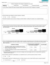 Form T2201 &quot;Disability Tax Credit Certificate&quot; - Canada, Page 7