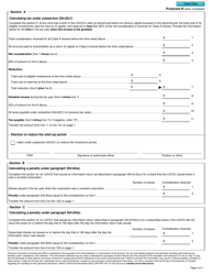 Form T2152 Part X.3 Tax Return for a Labour-Sponsored Venture Capital Corporation - Canada, Page 4