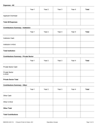 Form ON00303E Application Form Stream 2: Targeted Ontario Research Fund - Research Excellence Round 11 - Ontario, Canada, Page 13