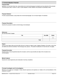 Form ON00303E Application Form Stream 2: Targeted Ontario Research Fund - Research Excellence Round 11 - Ontario, Canada, Page 6