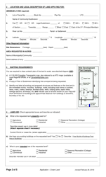 Application for Permit/Lease/Purchase/Easement/Exchange/Licence of Occupation - Manitoba, Canada, Page 2