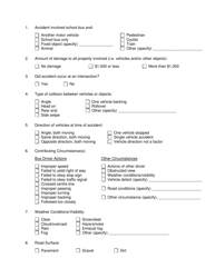 School Bus Accident Report - Manitoba, Canada, Page 3