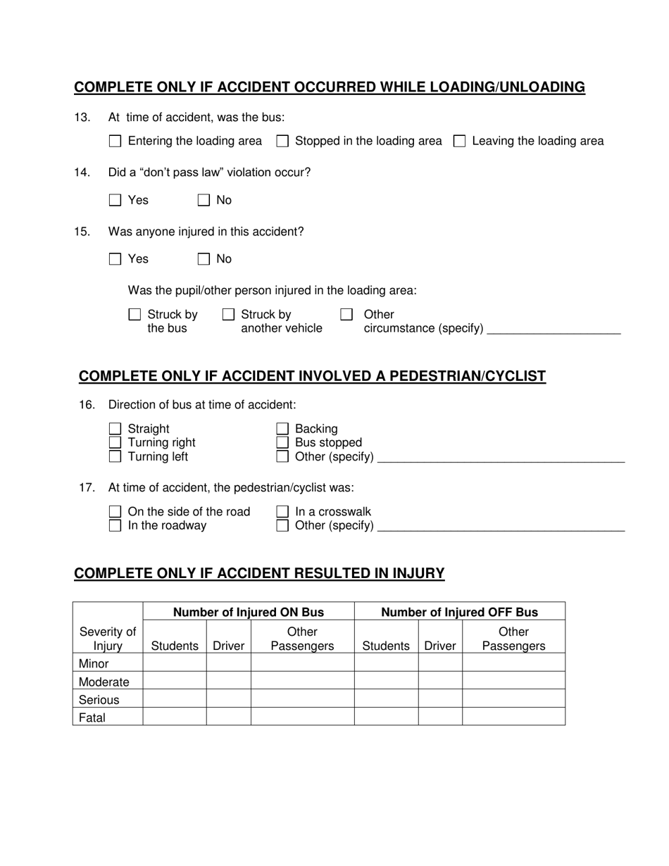 School Bus Accident Report - Manitoba, Canada, Page 5