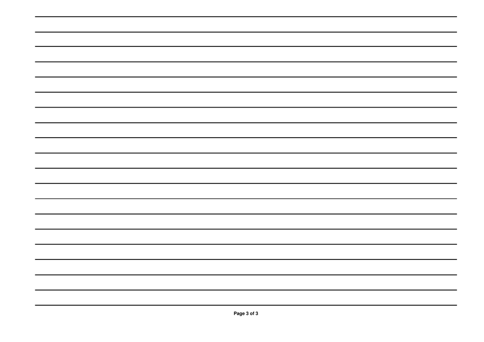 Board of Reference Hearing Request Form - Rural - Manitoba, Canada, Page 3