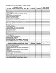 Form AA-7 Declaration of Family Income - Manitoba, Canada, Page 3