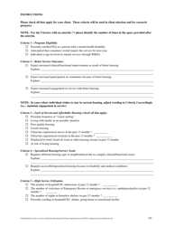 Portable Housing Benefit - Mental Health Project Referral Form - Manitoba, Canada, Page 3