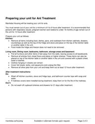 Notice of Entry - Ant Treatment - Manitoba, Canada, Page 2