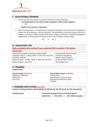 Workplace Skills Training Application for Employers - Prince Edward Island, Canada, Page 3
