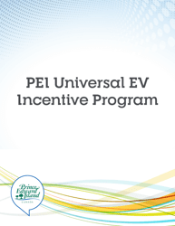 Form DG-628 &quot;Pei Universal Electric Vehicle Incentive Application and Checklist&quot; - Prince Edward Island, Canada