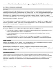 Pei Broadband Fund (Peibf) Application Form for Communities - Prince Edward Island, Canada, Page 2