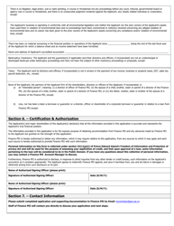 Application for Financial Assistance - Tourism Assistance Loan Program - Prince Edward Island, Canada, Page 3