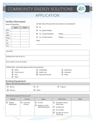Community Energy Solutions Application - Prince Edward Island, Canada, Page 3
