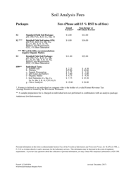 Form 112140109B Soil Analysis Request Form - Prince Edward Island, Canada, Page 2