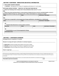 Special Authorization Request - Crohn&#039;s Disease - Prince Edward Island, Canada, Page 2