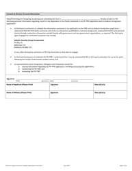 Form B-5 Business Impact Consent to Validate Information Form - Prince Edward Island, Canada, Page 2