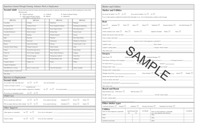 Form MG-7426E Employment and Income Assistance Application (Households With Two Adults) - Sample - Manitoba, Canada, Page 3