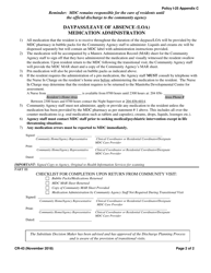 Form CR-43 Community Transition Daypass/Leave of Absence (Loa) Form - Manitoba, Canada, Page 2