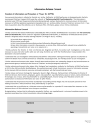 Criminal History Disclosure Statement and Information Release Consent - Family and Group Child Care Homes - Manitoba, Canada, Page 2