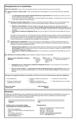 Demande De Classification a Titre De Travailleur DES Services a L&#039;enfance - Manitoba, Canada (French), Page 2