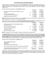 Application for Refund - off-Road Vehicles - Manitoba, Canada, Page 2